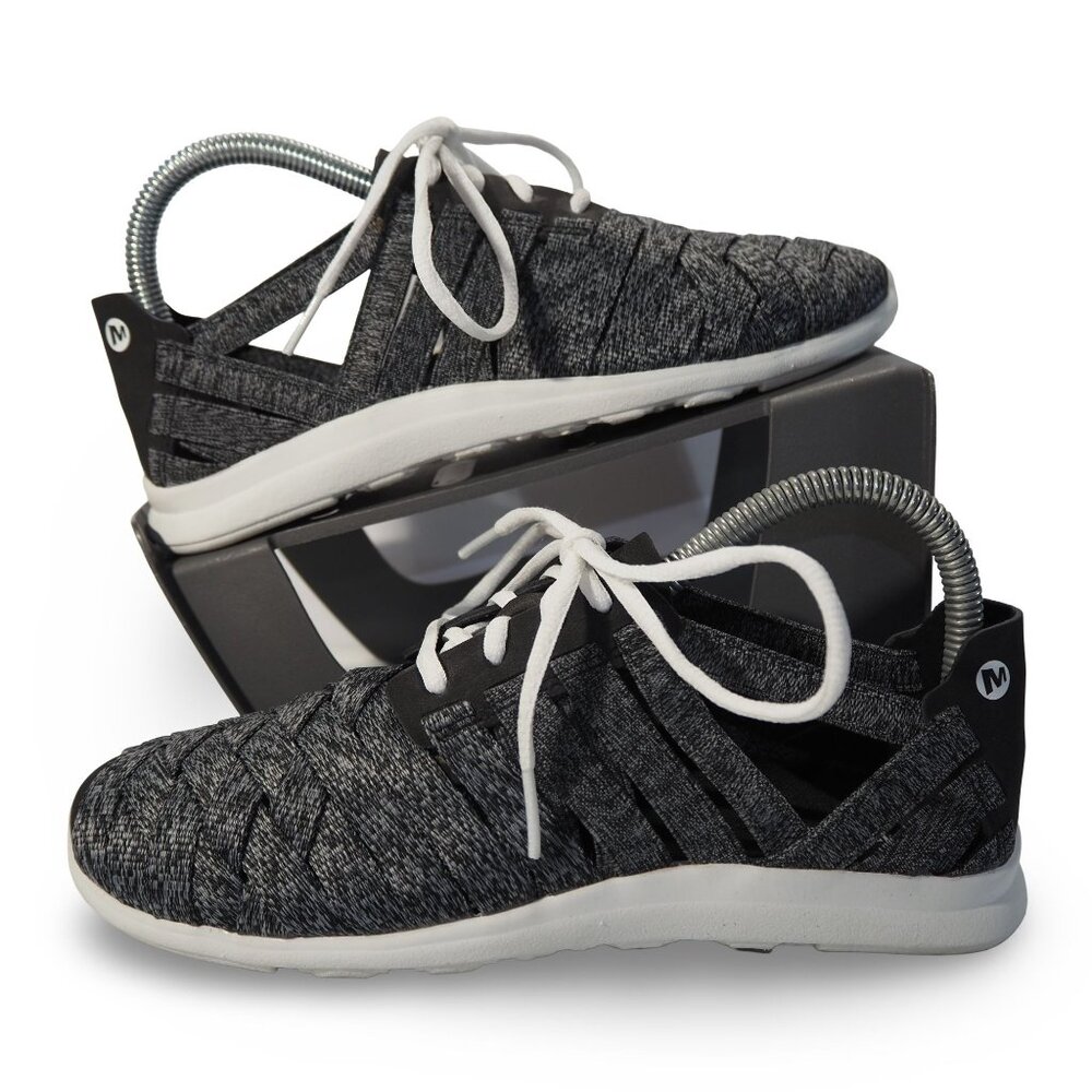 Merrell Flora  Kye Weave Outdoor Sneakers Women's 6 Black‎ Grey J03060